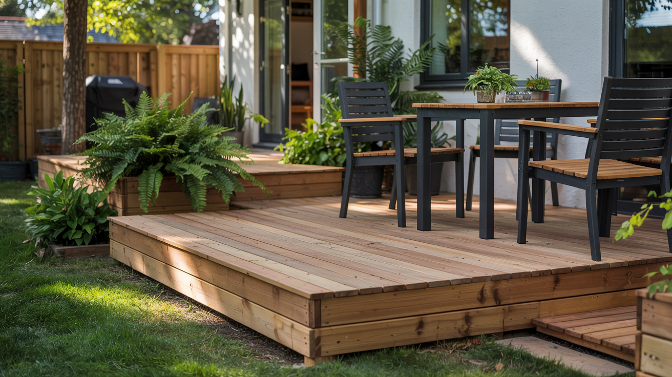 a compact wooden deck with clean horizon CiGpJ2cgUmiZl6krpHyOWg UbumwXzMRuCDADUjqsV19g hd (1)